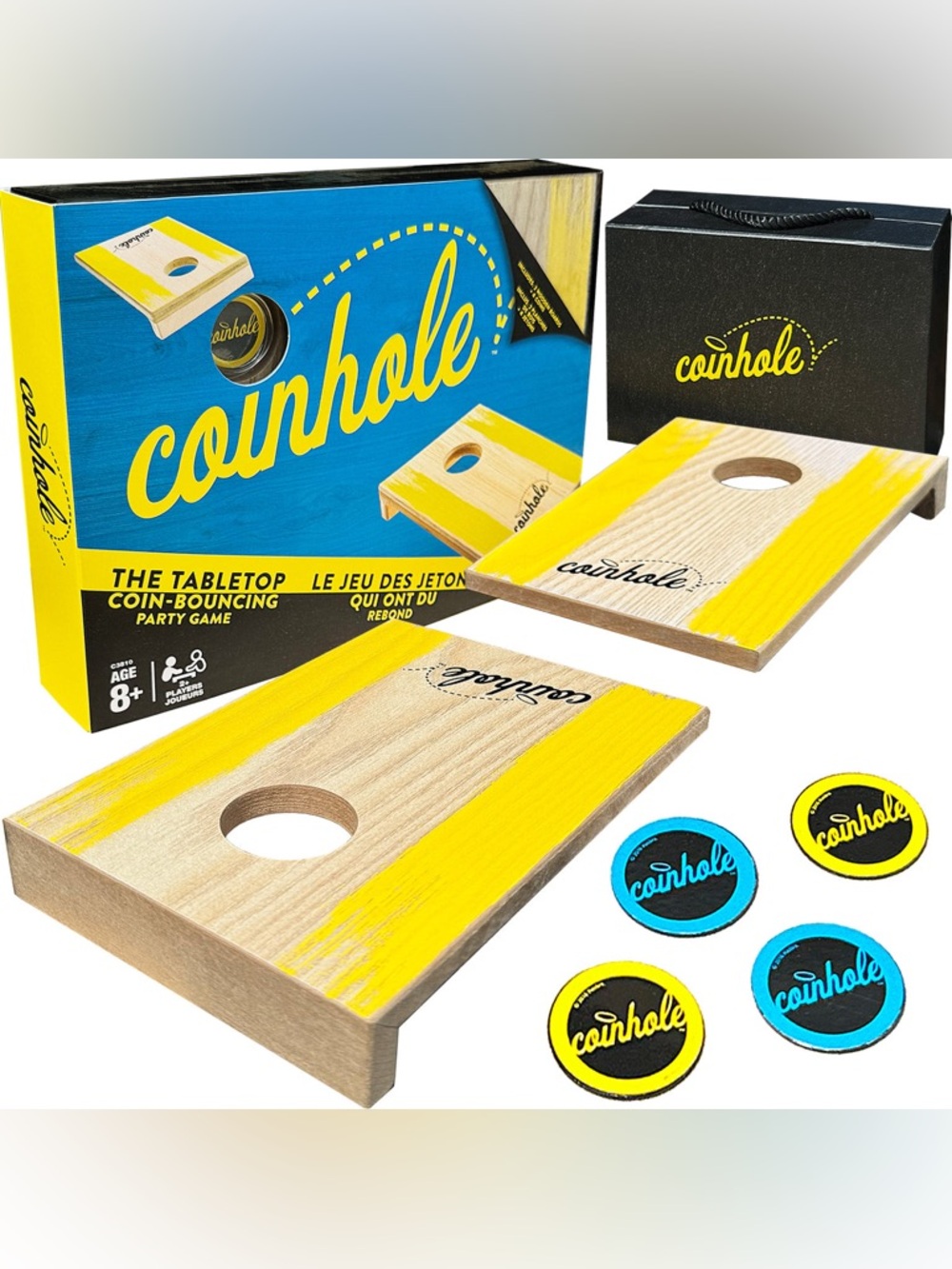 Brand New Hasbro Coinhole Tabletop Game
